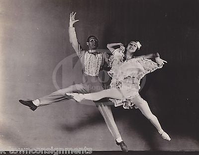 ALEXANDRA DANILOVA FREDERIC FRANKLIN BALLET RUSSE VINTAGE BALLET STAGE PHOTO - K-townConsignments