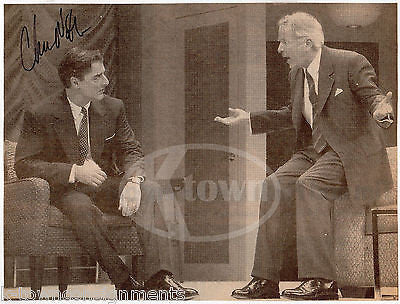 CHRIS NOTH LAW & ORDER TV & STAGE ACTOR VINTAGE AUTOGRAPH SIGNED NEWS CILPPING - K-townConsignments