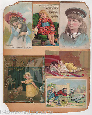 DR. THOMAS' ECLECTRIC OIL QUACK MEDICINE BASEBALL BLACK AMERICANA TRADE CARDS - K-townConsignments