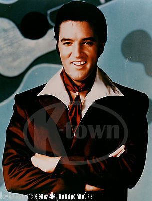 ELVIS PRESELY ROCK MUSIC LEGEND VINTAGE FINE RED SUIT MOVIE STILL PHOTOGRAPH - K-townConsignments