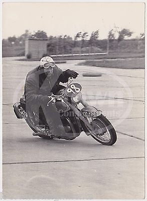 AUSTRIA GOLD CUP MOTORCYCLE RACING MARTHA #98 ORIGINAL ARTUR FENZLAU PHOTOS 1963 - K-townConsignments
