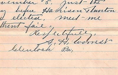 EMPIRE HOUSE FREEBURG SNYDER COUNTY PENNSYLVANIA ANTIQUE ADVERTISING LETTERHEAD - K-townConsignments