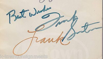 DEAN MARTIN FRANK SINATRA PEGGY LEE RAT PACK AUTOGRAPH SIGNED RADIO CITY PROGRAM - K-townConsignments