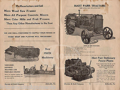 HERTZLER & ZOOK BELLEVILLE PA WOOD TOOLS & FARM IMPLEMENTS TRACTOR CATALOG 1927 - K-townConsignments