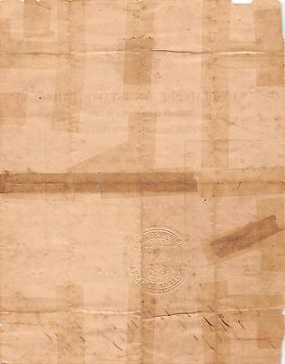 UNITED STATES CERTIFICATE OF NATIONALITY SANTIAGO DE CUBA ANTIQUE DOCUMENT 1888 - K-townConsignments