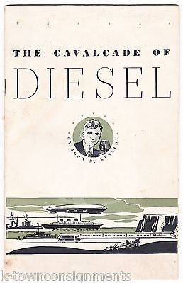 RUDOLPH DIESEL ENGINES ZEPPELIN AIRSHIP, CARS, BOATS GRAPHIC ILLUSTRATED BOOK - K-townConsignments