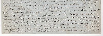ELBRIDGE GERRY ANTIQUE 1863 SCRIBAL COPY OF LOST 1776 REVOLUTIONARY LETTER - K-townConsignments