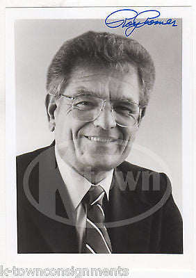 ROY ROMER COLORADO GOVERNOR ORIGINAL VINTAGE AUTOGRAPH SIGNED POLITICAL PHOTO - K-townConsignments