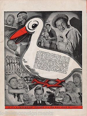 COLLEGE RHYTHM MOVIE TAKE A NUMBER FROM ONE TO TEN ANTIQUE GRAPHIC SHEET MUSIC - K-townConsignments