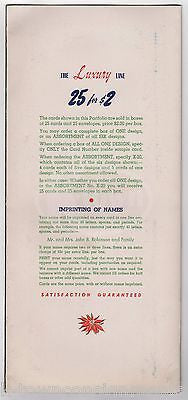 MERRY CHRISTMAS GREETINGS CARDS VINTAGE ADVERTISING SALESMAN SAMPLE DISPLAY X-20 - K-townConsignments