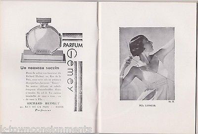 FAUST PARIS OPERA FRANCE ANTIQUE ART DECO ADVERTISING THEATRE PROGRAM 1931 - K-townConsignments