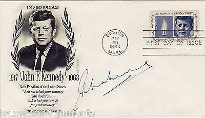 GEORGE LAKING NEW ZEALAND AMBASSADOR VINTAGE AUTOGRAPH SIGNED JFK MAIL COVER - K-townConsignments