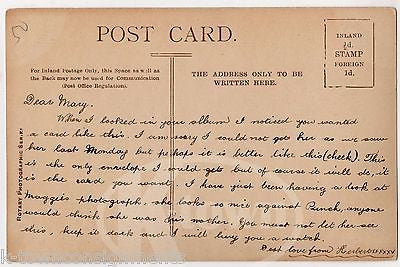 BESSIE FEATHERSTONE FRENCH THEATRE STAGE ACTRESS REAL PHOTO POSTCARD RPPC - K-townConsignments