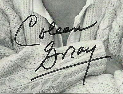 COLEEN GRAY THE KILLING KUBRICK MOVIE ACTRESS AUTOGRAPH SIGNED PHOTO CARD - K-townConsignments