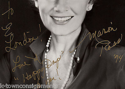 MARION ROSS HAPPY DAYS TV ACTRESS VINTAGE AUTOGRAPH SIGNED PHOTO - K-townConsignments