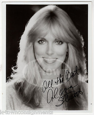 ALANA STEWART THE BIONIC WOMAN TV SHOW ACTRESS ORIGINAL AUTOGRAPH SIGNED PHOTO - K-townConsignments