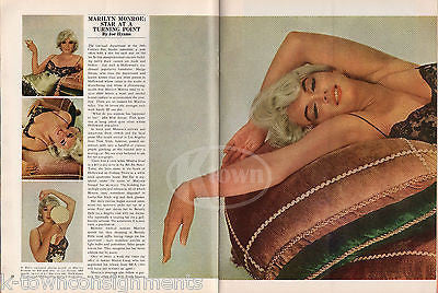 PAUL NEWMAN MARILYN MONROE VINTAGE SMALL BUSINESS ILLUSTRATED MAGAZINE 1962 - K-townConsignments