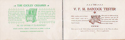 VERMONT DAIRYMEN'S ASSOCIATION FARM MACHINES ANTIQUE ADVERTISING PROGRAM 1897 - K-townConsignments