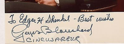 GEORGE BLANCHARD US ARMY EUROPE 4 STAR GENERAL AUTOGRAPH SIGNED MILITARY PHOTO - K-townConsignments