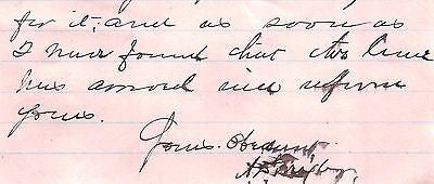 A. D. TREXLER BERKS COUNTY PENNSYLVANIA ANTIQUE AUTOGRAPH SIGNED LETTERHEAD 1891 - K-townConsignments