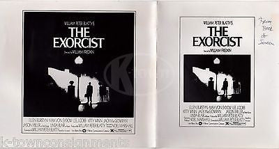 THE EXORCIST MOVIE FROM BOOK TO SCREEN VINTAGE GRAPHIC ADVERTISING PROMO MOCK-UP - K-townConsignments