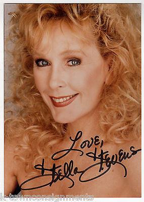 STELLA STEVENS SHOW BOAT TV ACTRESS VINTAGE AUTOGRAPH SIGNED PHOTO - K-townConsignments