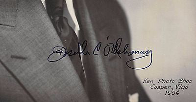 JOSEPH O'MAHONEY  CONGRESSMAN ORIGINAL AUTOGRAPH SIGNED POLITICAL PHOTO - K-townConsignments