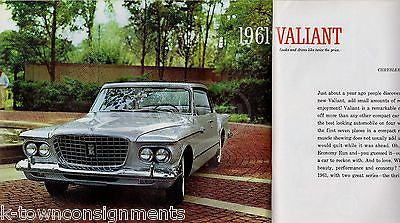 PLYMOUTH VALIANT BELVEDERE FURY SUBURBAN VINTAGE GRAPHIC ADVERTISING BROCHURE - K-townConsignments