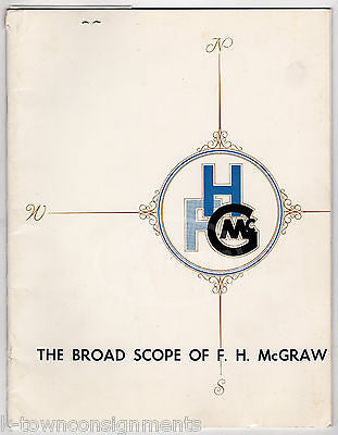 F. H. McGRAW CONSTRUCTION CONSTITUTION PLAZA CT DEVELOPER ADVERTISING BOOK 1964 - K-townConsignments
