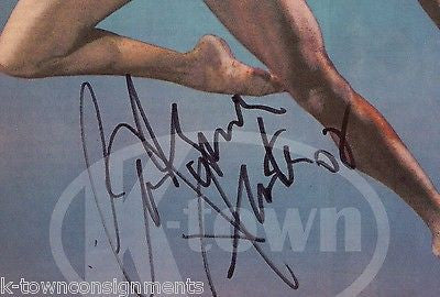 CARLOS ACOSTA BALLET STAGE DANCER AUTOGRAPH SIGNED MAGAZINE COVER CLIPPING - K-townConsignments
