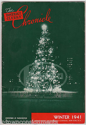 DISTRICT CLERKS CHRONICLE METROPOLITAN LIFE INSURANCE CHRISTMAS NEWS BOOKLET - K-townConsignments