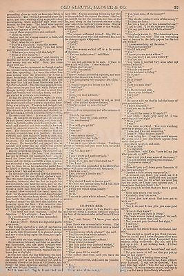 OLD SLEUTH BADGER & Co VINTAGE AMERICAN CRIME DETECTIVE STORY MAGAZINE - K-townConsignments