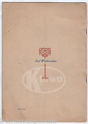 PENNSYLVANIA RETAIL JEWELERS ASSOCIATION AMERICAN FLAG GRAPHIC PROGRAM MENU 1917 - K-townConsignments