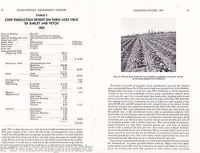 UNIVERSITY OF ALASKA AGRICULTURAL EXPERIMENT STATION PROGRESS REPORT 1935 - K-townConsignments