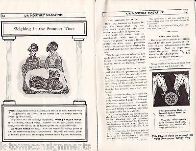 PHARO'S 5/A MONTHLY MAGAZINE ANTIQUE GRAPHIC ADVERTISING EQUESTRIAN NEWS 1901 - K-townConsignments