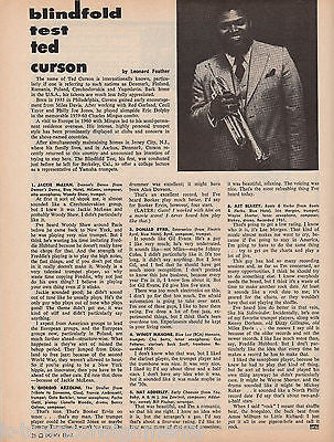 CHARLES MINGUS STAN GETZ & MORE VINTAGE GRAPHIC ADVERTISING DOWN BEAT MAGAZINE - K-townConsignments