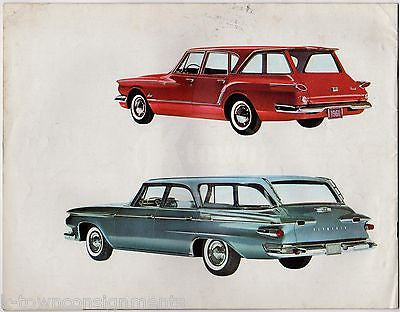 PLYMOUTH VALIANT BELVEDERE FURY SUBURBAN VINTAGE GRAPHIC ADVERTISING BROCHURE - K-townConsignments