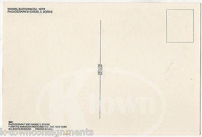 MIKHAIL BARYSHNIKOV RUSSIAN BALLET DANCER TWO FUN DANIEL SORINE PHOTO POSTCARDS - K-townConsignments