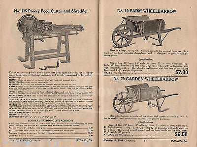 HERTZLER & ZOOK BELLEVILLE PA WOOD TOOLS & FARM IMPLEMENTS TRACTOR CATALOG 1927 - K-townConsignments