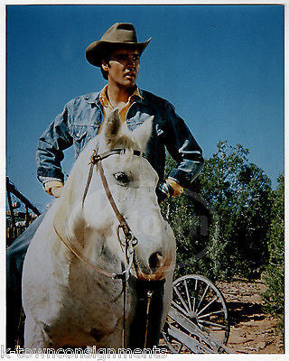 ELVIS PRESELY ROCK MUSIC LEGEND VINTAGE COWBOY MOVIE STILL PHOTOGRAPH - K-townConsignments