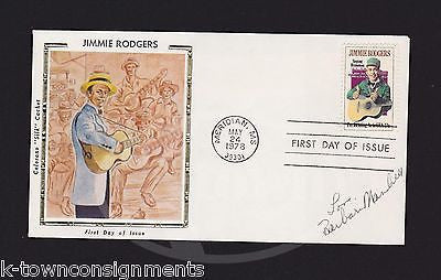 BARBARA MANDRELL COUNTRY MUSIC AUTOGRAPH SIGNED JIMMIE RODGERS MAIL COVER 1978 - K-townConsignments