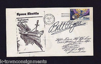 BILL POGUE NASA SKYLAB SPACE ASTRONAUT VINTAGE AUTOGRAPH SIGNED POSTAL COVER - K-townConsignments