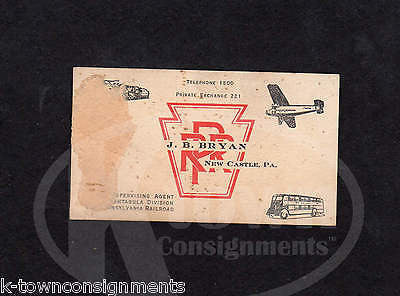 MR. BRIGGS PENNSYLVANIA RAILROAD MAN ORIGINAL JACK BRYAN PENCIL SKETCH DRAWING - K-townConsignments