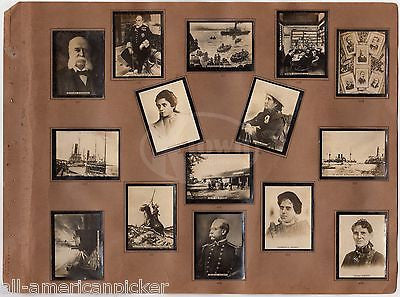 CLARA BARTON ADELA AZCUY RED CROSS CUBAN WAR HISTORY ANTIQUE PHOTO CARDS POSTER - K-townConsignments