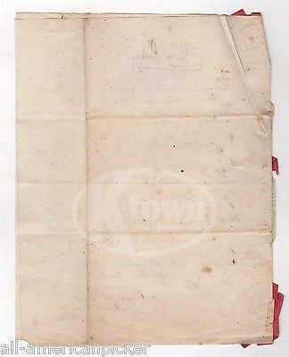 HEAVENLY REST & ON PARTING WILLIAM TAPPAN ANTIQUE POETRY DOCUMENT AMERICANA 1849 - K-townConsignments