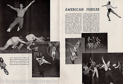 NEW YORK WORLD'S FAIR AMERICAN JUBILEE VINTAGE GRAPHIC ILLUSTRATED PROGRAM 1940 - K-townConsignments