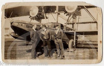 LIBERTY BIPLANE PILOTS SOUTH AMERICA TOUR IDed ANTIQUE SNAPSHOT PHOTOGRAPHS - K-townConsignments