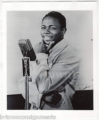 EARL FOREST MEMPHIS MUSIC SINGER VINTAGE FRANK DRIGGS COLLECTION MUSIC PHOTO (2) - K-townConsignments