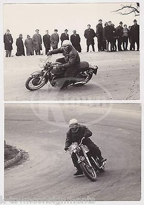 AUSTRIA DOPPLERHOTTE MOTORCYCLE RACING ORIGINAL ARTUR FENZLAU PHOTOS 1963 - K-townConsignments