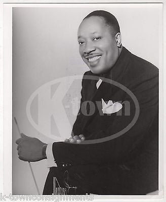 LES HITE JAZZ BIG BAND LEADER MUSICIAN VINTAGE FRANK DRIGGS COLLECTION PHOTO - K-townConsignments